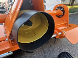 zappatrice per trattore serie media 125cm di lavoro spostamento manuale mod dfm 125