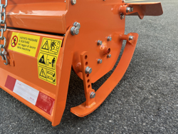 zappatrice per trattore serie media 150cm di lavoro spostamento manuale mod dfm 150