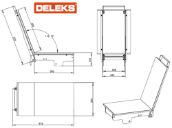 trasporta tronchi legno md400