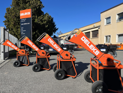 biotrituratore a scoppio per la produzione di cippato mod dk 300 bs