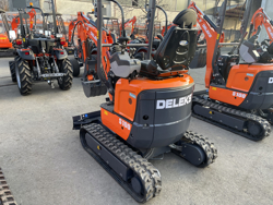 miniescavatore compatto motore kubota s100