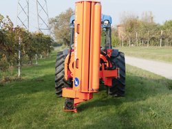trincia argini per trattore serie pesante a mazze 180cm di taglio trinciasarmenti mod dragon 180