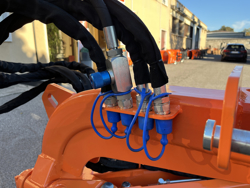trincia argini per trattore serie pesante a mazze 180cm di taglio trinciasarmenti mod dragon 180