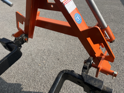 forca con 3 punte per balloni del fieno dk 6