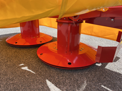 falciatrice rotante a tamburi per trattore dfr 165h