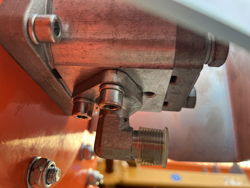 trincia rovi per miniescavatore da 100cm decespugliatore idraulico mod ark 100