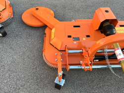 piatto tosaerba per trattore agricolo a 8 lame per parchi e prati erbosi mod dm180 interfila