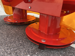 falciatrice rotante a 2 tamburi per trattore dfr 100