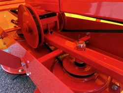 falciatrice rotante a 2 tamburi per trattore dfr 100