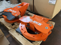 cesoia forestale pinza per tronchi miniescavatori mod cf 11