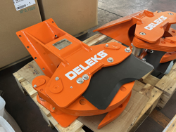 cesoia forestale pinza per tronchi miniescavatori mod cf 11