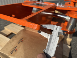 cesoia forestale pinza per tronchi miniescavatori mod cf 11