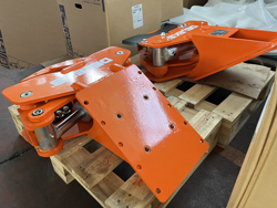 cesoia forestale pinza per tronchi miniescavatori mod cf 11