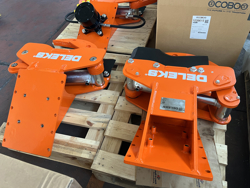 cesoia forestale pinza per tronchi miniescavatori mod cf 11