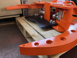 cesoia forestale pinza per tronchi miniescavatori mod cf 11r