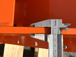 cesoia forestale pinza per tronchi miniescavatori mod cf 11r