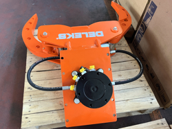 cesoia forestale pinza per tronchi miniescavatori mod cf 11r