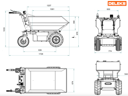 motocarriola elettrica xe500hel