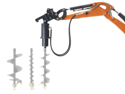 trivella miniescavatore compatto m120