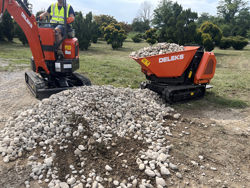 minidumper motore kubota m8000rk
