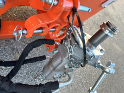 braccio decespugliatore idraulico per trattore trincia o barra tosasiepi mod merlo