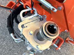 braccio decespugliatore idraulico per trattore trincia o barra tosasiepi mod merlo