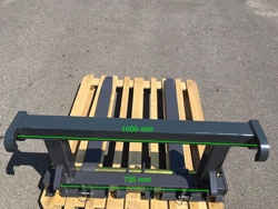 forca porta bancali per trattore agricolo d 700 e
