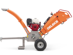 biotrituratore a scoppio con motore honda produzione di cippato mod dk 800 honda