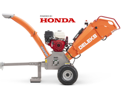 biotrituratore a scoppio con motore honda produzione di cippato mod dk 800 honda