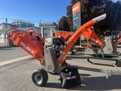 biotrituratore a scoppio con motore honda produzione di cippato mod dk 800 honda