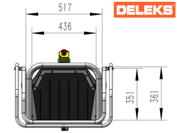 biotrituratore a scoppio professionale per la produzione di cippato mod dk 800 lf