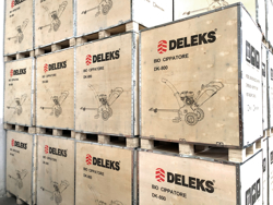 biotrituratore a scoppio professionale per la produzione di cippato mod dk 800 lf