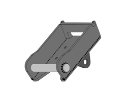 attacco ar15 grhd per miniescavatore ar15 grhd cangini