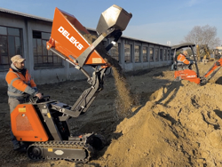 minidumper motore kubota m8000