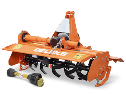zappatrice serie leggera per trattore 115cm di lavoro spostamento manuale mod dfl 115