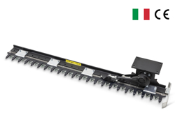 barra tagliasiepi falciante idraulica 160cm per siepi e alberi mod hrd 160