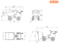 motocarriola elettrica xe4wdh