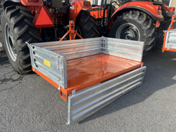 benna con sponde apribili per trattrice agricola t 1600