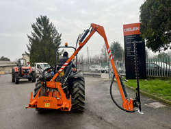 braccio decespugliatore idraulico con barra falciante potasiepi per trattore mod falco