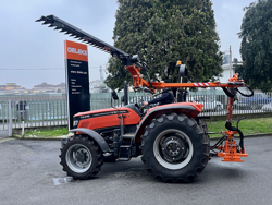 braccio decespugliatore idraulico con barra falciante potasiepi per trattore mod falco h