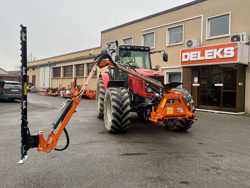 braccio decespugliatore idraulico con barra falciante potasiepi per trattore mod falco h