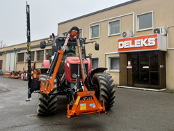 braccio decespugliatore idraulico con barra falciante potasiepi per trattore mod falco h