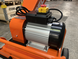 biotrituratore motore elettrico per la produzione di cippato mod dk 300 es