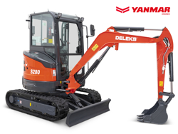 miniescavatore compatto s280c