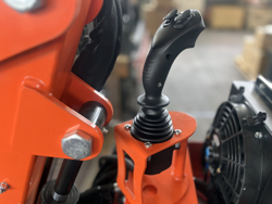 braccio decespugliatore idraulico per trattore trincia o barra tosasiepi mod merlo