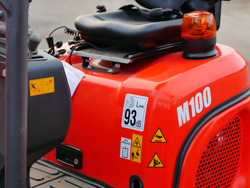 miniescavatore compatto m100