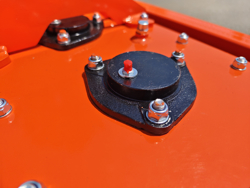 erpice rotante con rullo per trattore kr 120r