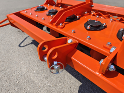 erpice rotante con rullo per trattore kr 120r