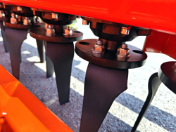 erpice rotante con rullo per trattore kr 120r