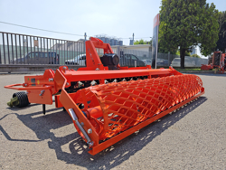 erpice rotante con rullo per trattore kr 210r